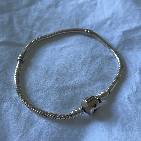 Sterling Silver Pandora Moments Chain Bracelet - Picture 2 of 2
